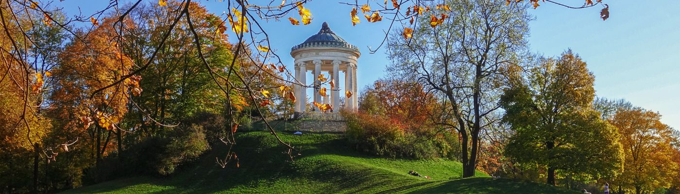English Garden in Munich.